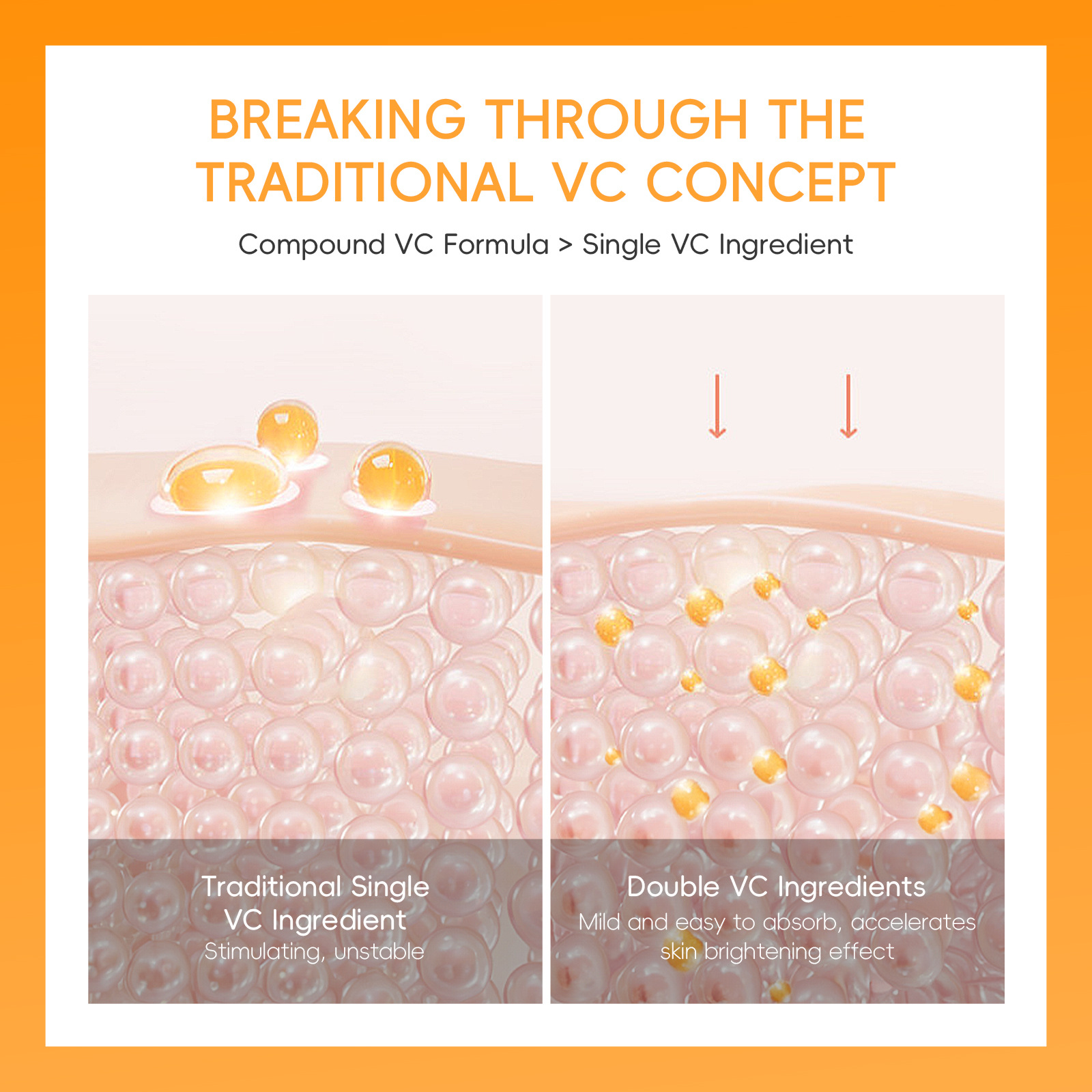 Cross-border in-stock new LAIKOU Vitamin c Mud Mask 5g*12 for pore cleansing, hydration and moisturizing, one-stop delivery undefined