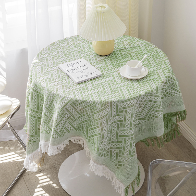 Verde hierba en forma de T