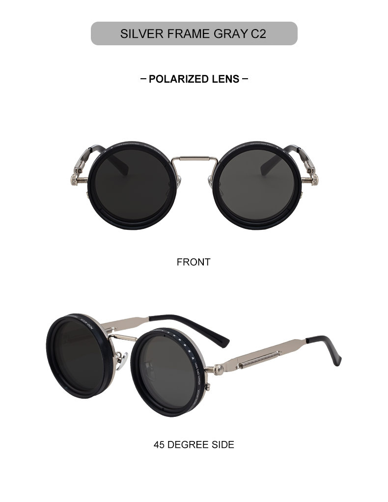 Adjustable Light Reduction Sunglasses For Women & Men Polarized_voghion.com