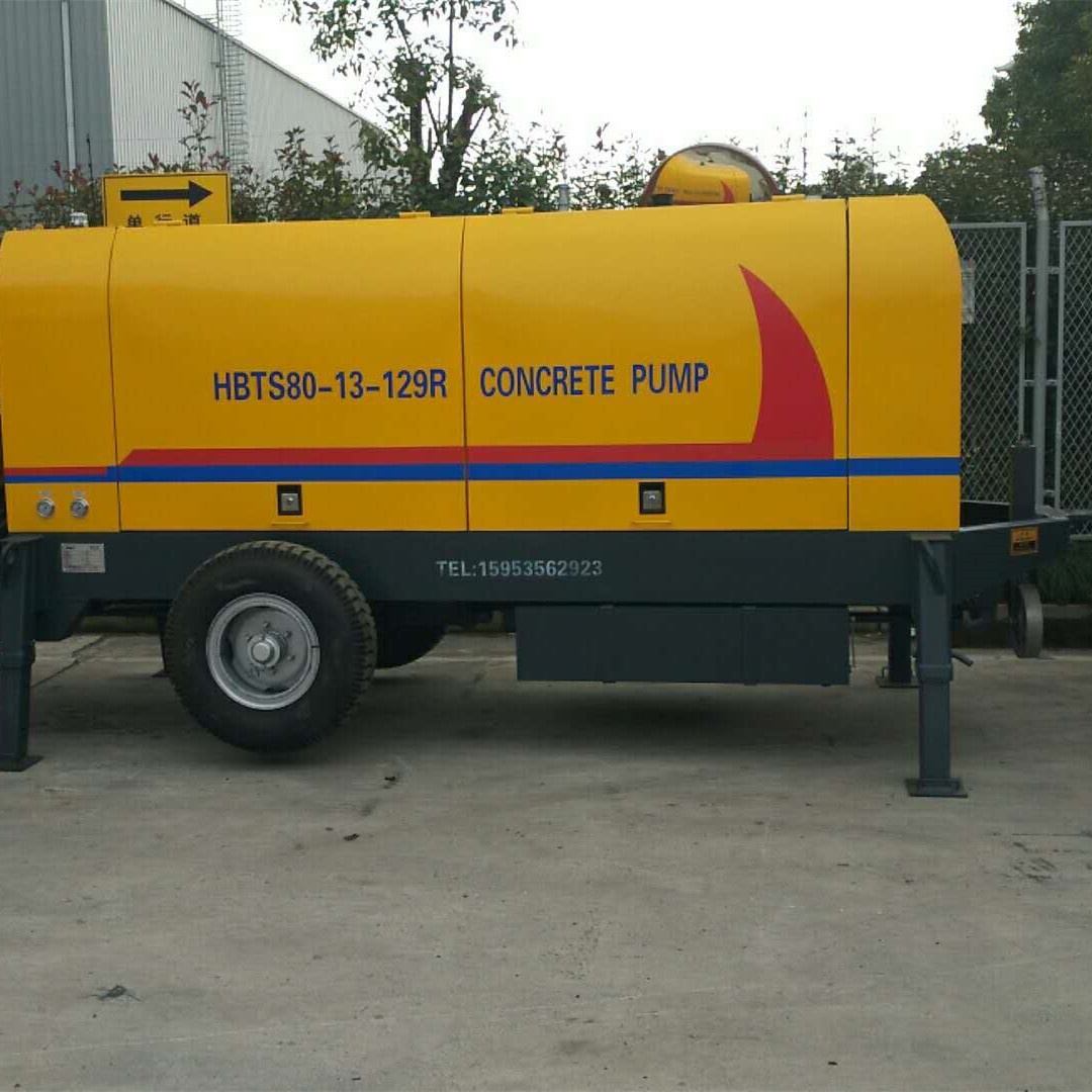 混凝土hbt100 大型混凝土输送泵 140X 2主油泵 柴油动力地泵