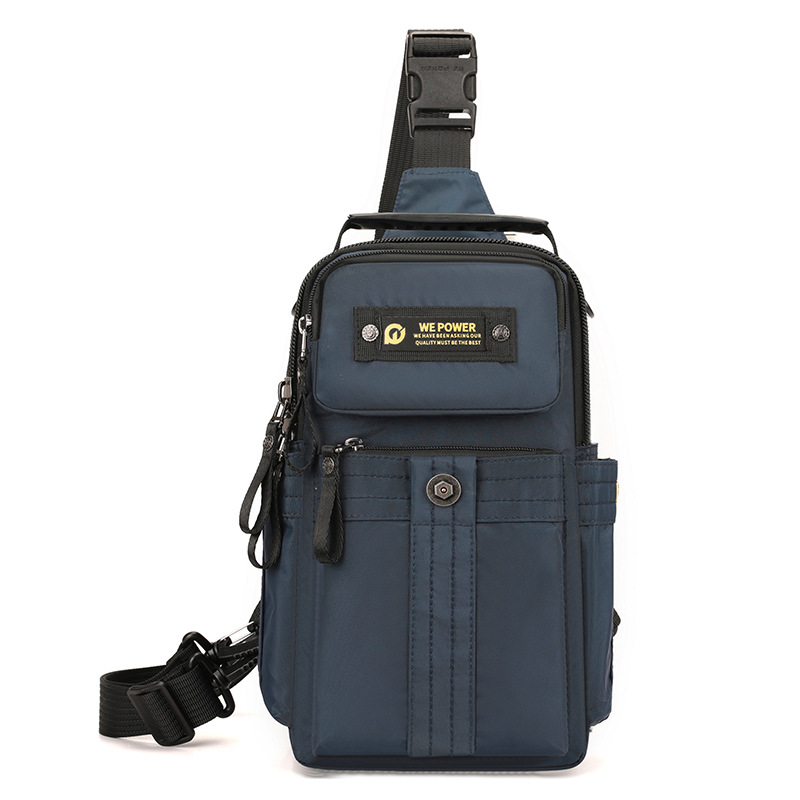 WEPOWER nueva bolsa de pecho de viaje al aire libre, mochila de hombro casual multifuncional, mochila de hombro ligera