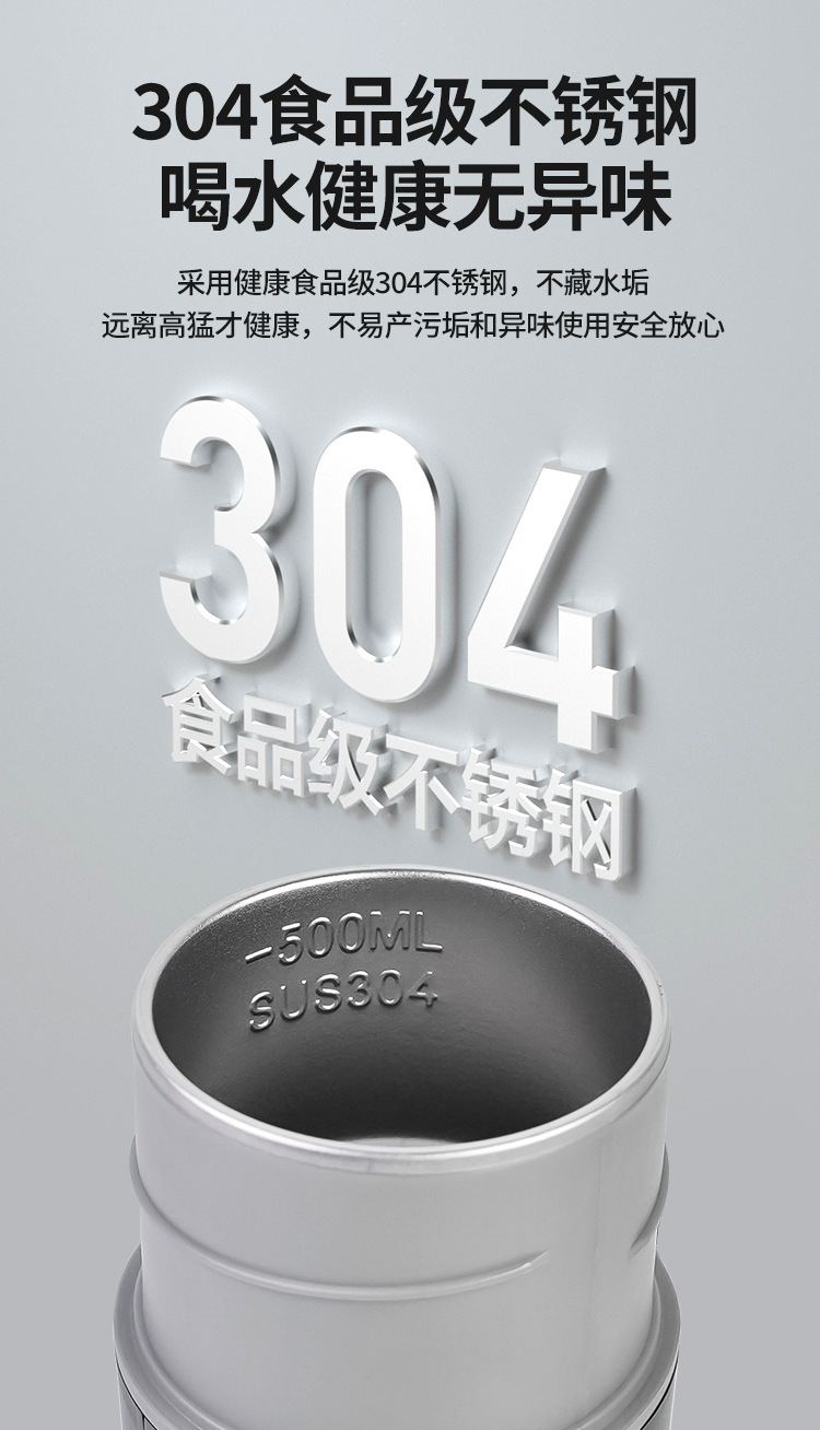 Cross-Border Spot Portable Car Water Cup 12V24V Universal USB Thermal Insulation Large Car Dual-Purpose Electric Water Kettle
