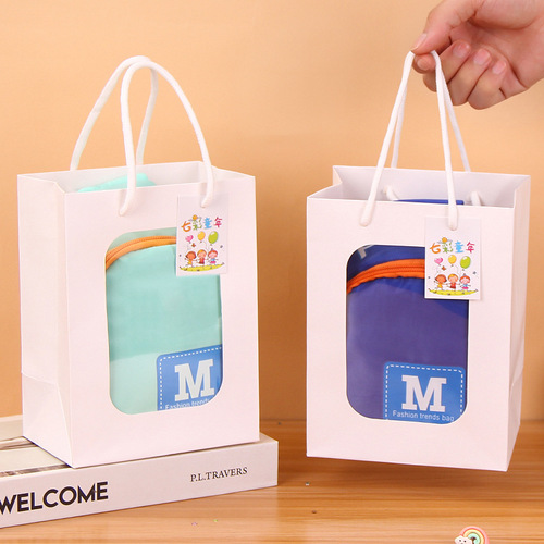 Contrast color children's bag summer new Korean style M letter chest bag girls crossbody bag custom printed logo shoulder bag