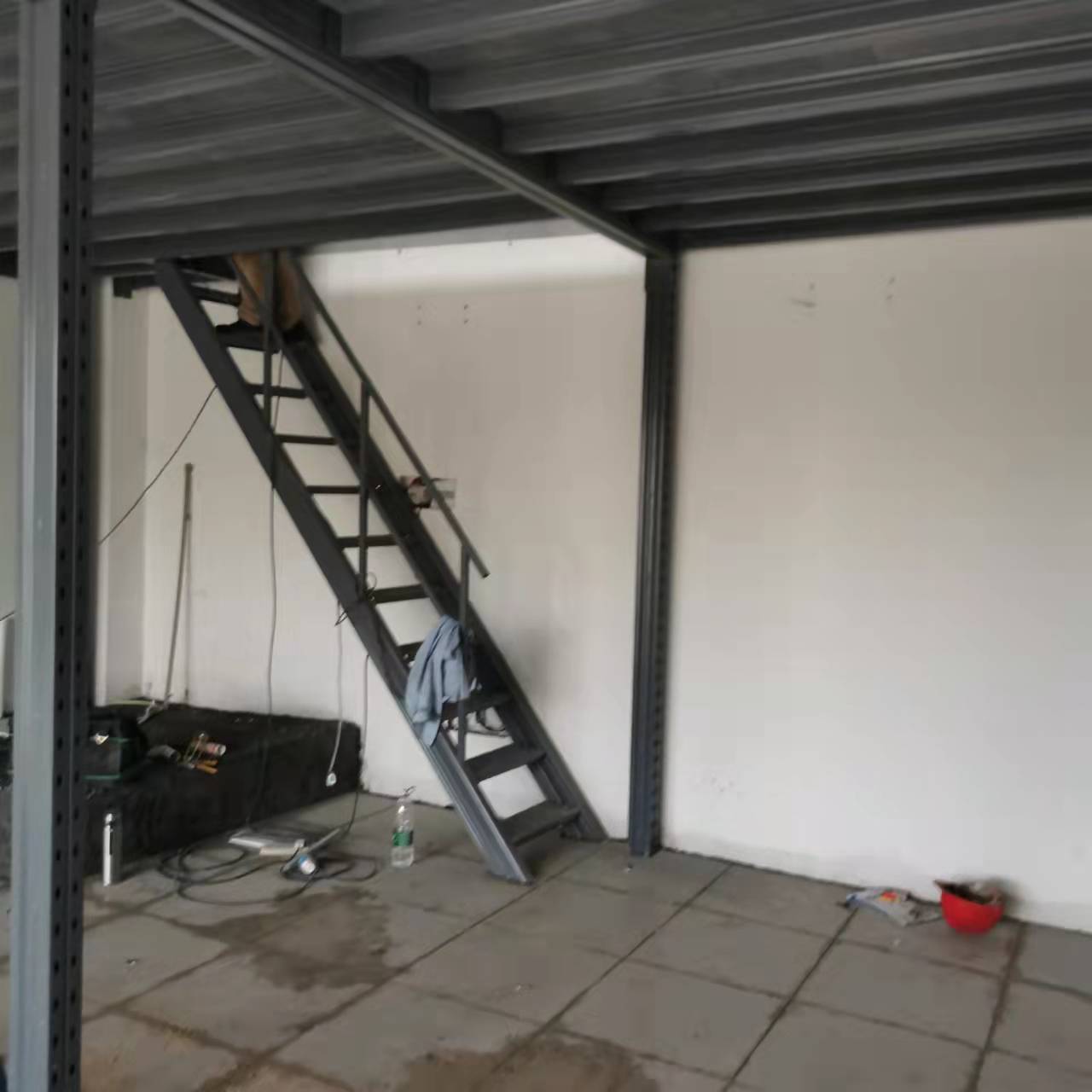 水泥纤维板平台阁楼式货架阁楼平台隔层平台隔层防潮防火承载大