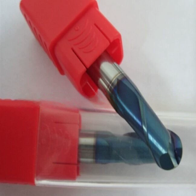 Фабрика оптовая розничная продажа фрезы из твердой вольфрамовой стали-2-лезвие фрезы с шаровой головкой-нестандартные инструменты