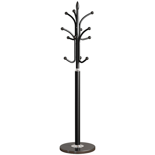 Iron coat rack floor-standing bedroom clothes rack home living room vertical simple clothes storage rack