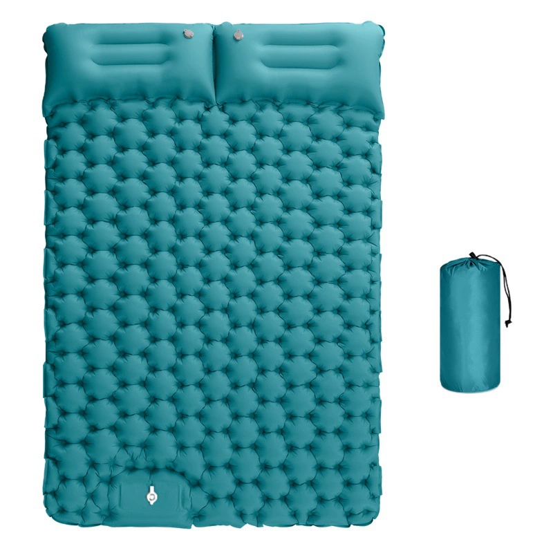 Наружная надувная подушка легкий портативный Открытый Кемпинг ступень для ног влагостойкий двойной спальный коврик обеденный перерыв автомобильный надувной матрас