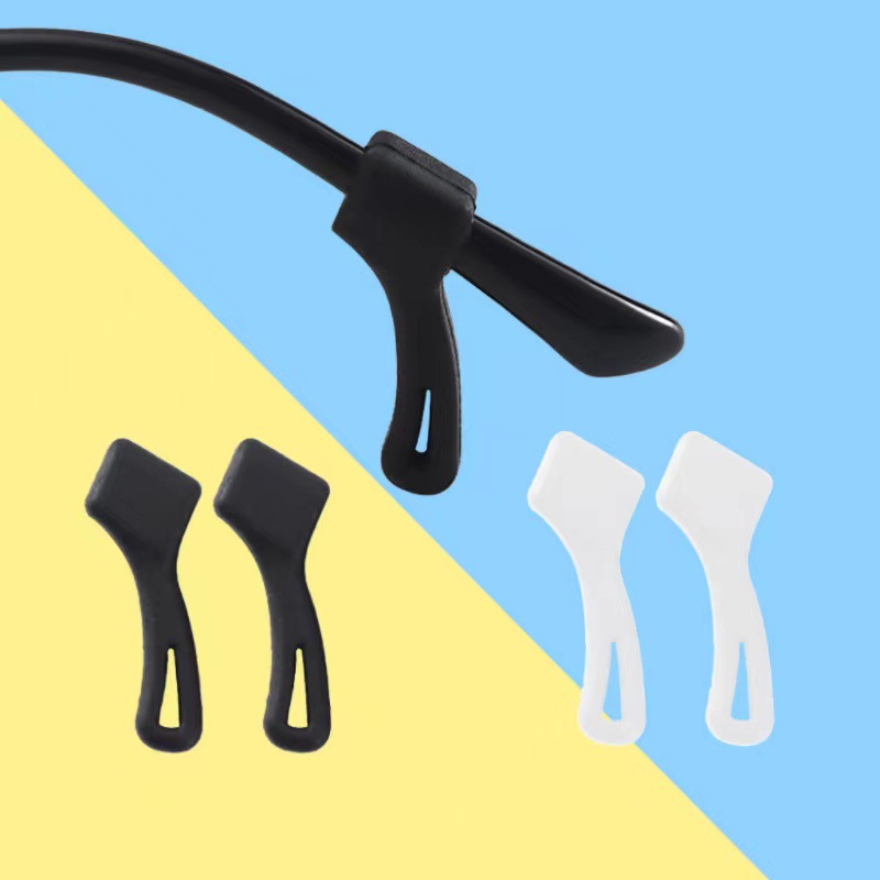 Silicone Slip-Resistant Ear Hooks for Fashionable and Unique Glasses Accessories, Protecting Rabbit Ear Glasses