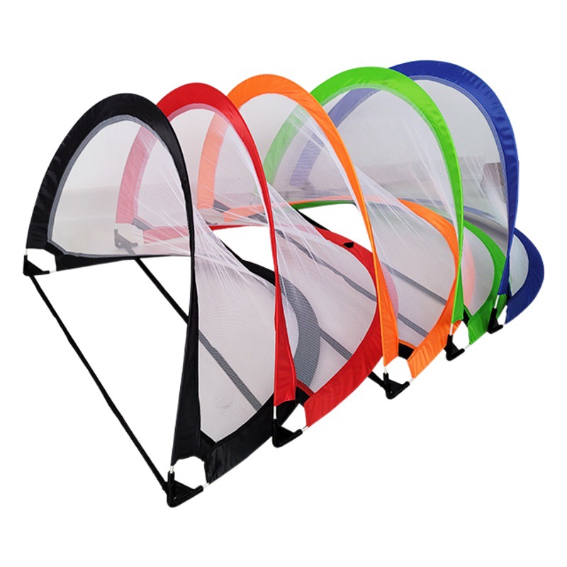 Abra rápidamente la puerta de fútbol para niños, juegos al por mayor, juguetes divertidos para padres e hijos al aire libre, fabricantes de redes de fútbol plegables portátiles