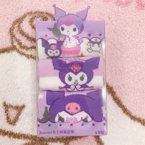 Korean Summer Dongdaemun Socks Cute Jade Dog Socks Cartoon Boat Socks Women's Kuromi Socks