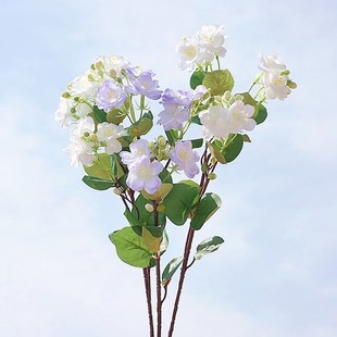 Simulation flowers jasmine single branches little jasmine fake flower fake flower home hotel shopping mall ornaments wedding photography decoration