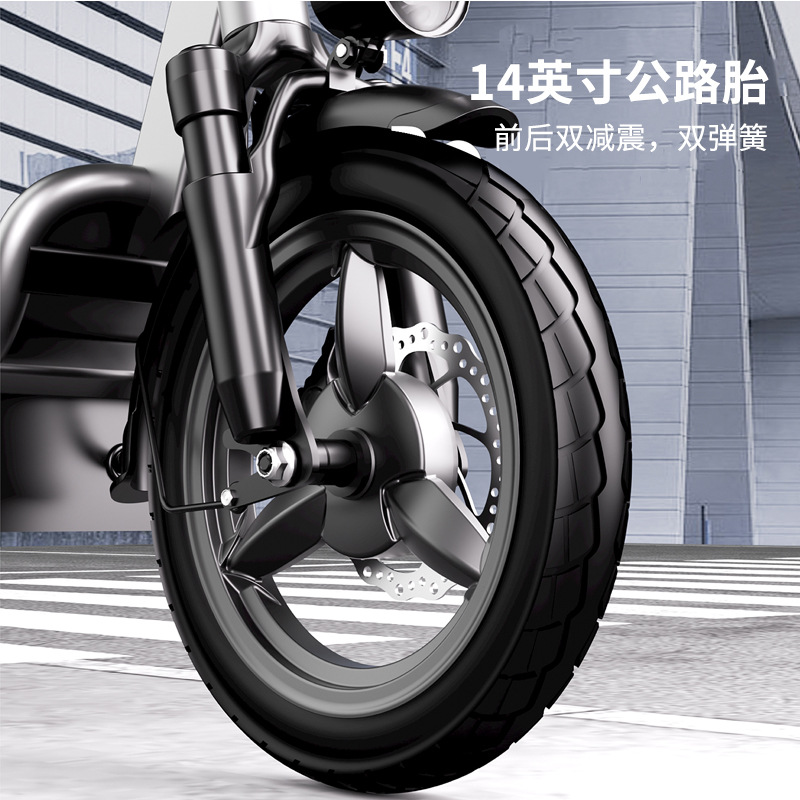 T3 Hezzo 電動自転車 48v15AH 長期耐久電気自動車ポータブル子供の子供のショッピングスクーター