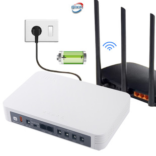 Portable 220V Mobile Power Supply Suitable for Router Optical Cat Monitoring Equipment Long-Lasting Power Outage Poe Dc