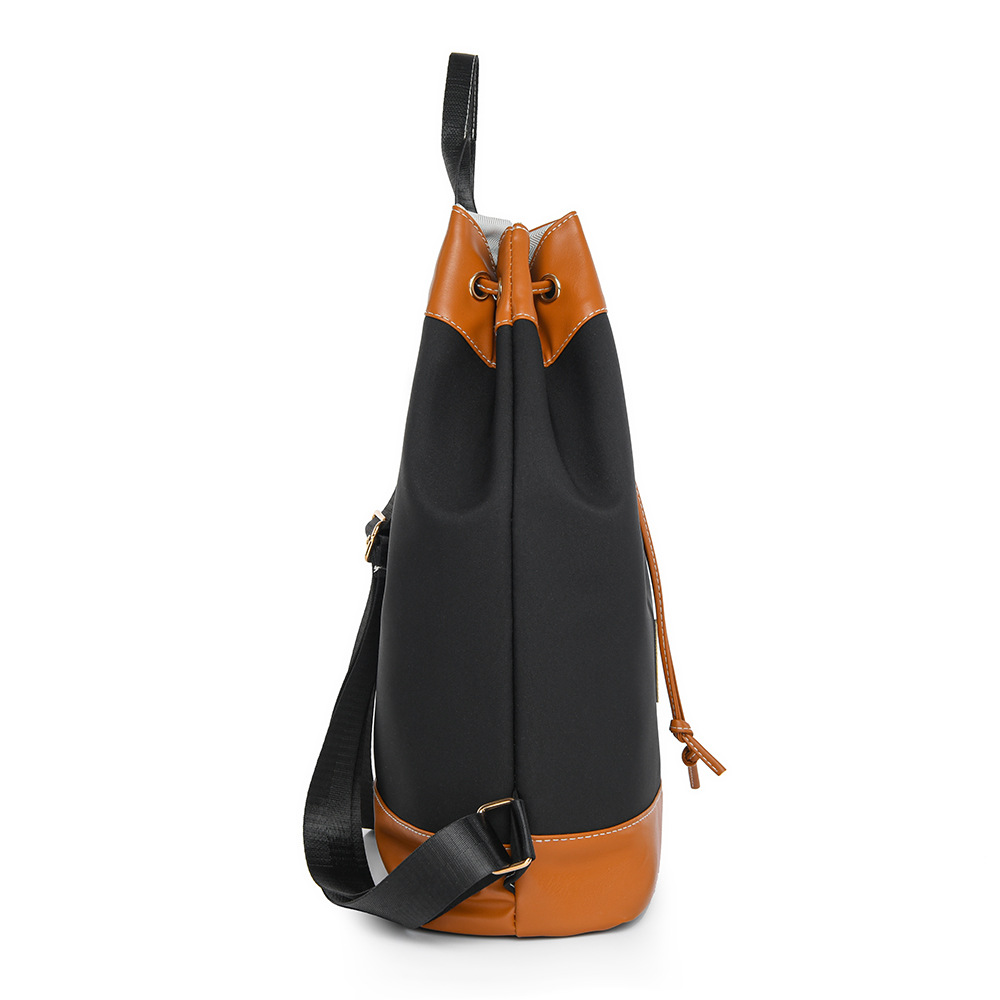 Mochila de tela Oxford para mujer 2024 verano nueva moda en contraste mochila escolar de viaje ligero al por mayor