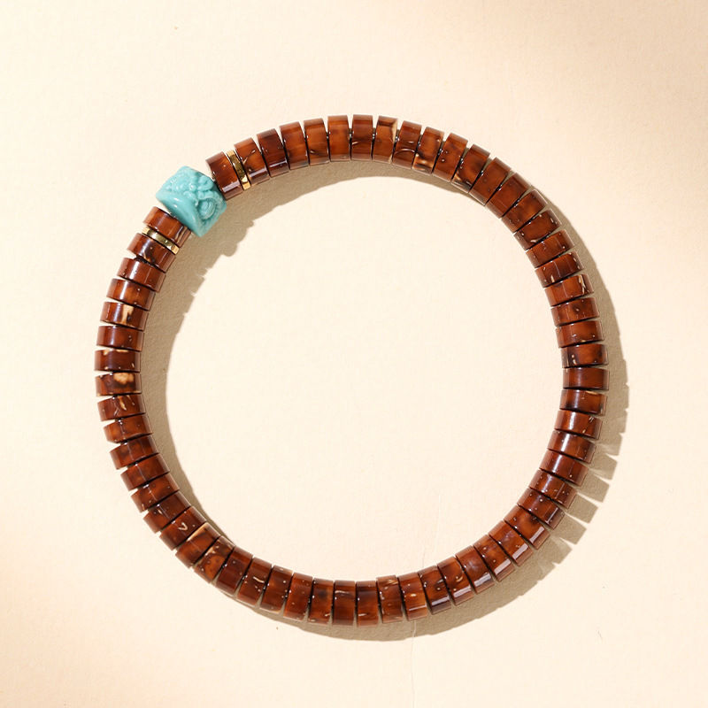[Deer Ling 6*3mm] A-grade Purple Gold Rat Tablets Single Circle