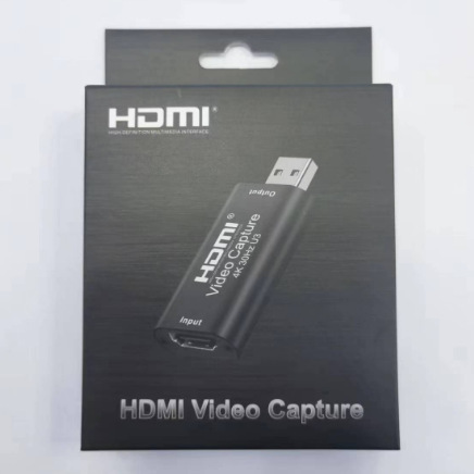 Tarjeta de captura de vídeo HDMI USB3.0 juego en vivo TikTok cámara de grabación 4K HD Tarjeta de captura de vídeo U3