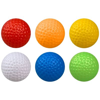 現貨4.3cmPU發泡高爾夫彈力球 室內休閑運動高爾夫練習球廠家批發