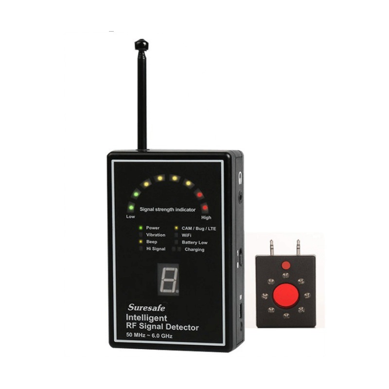 台湾确保安无线电波侦测器无线智能信号探测器有线网络摄像探测器