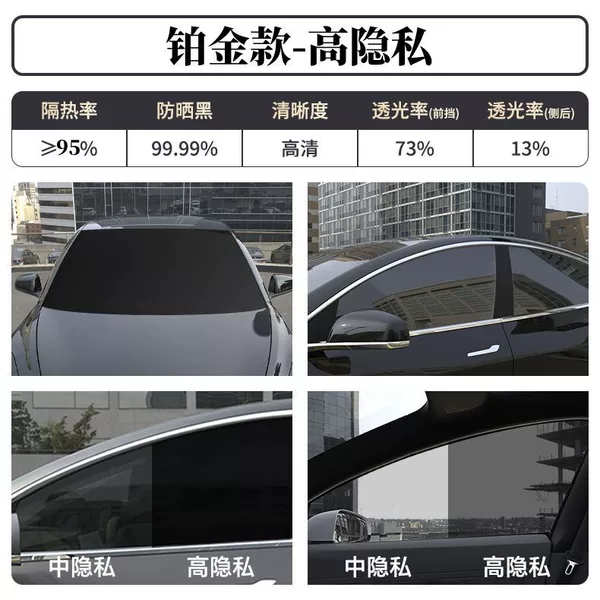 High privacy [Platinum] 95% thermal insulation + night HD