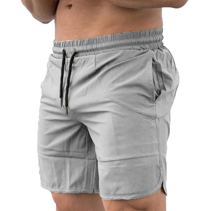 Outdoor Fitness Muscle Men's Shorts Casual 5/4 Breathable and Sweatwicking Shopee Beach Sports Pants_senzul.com