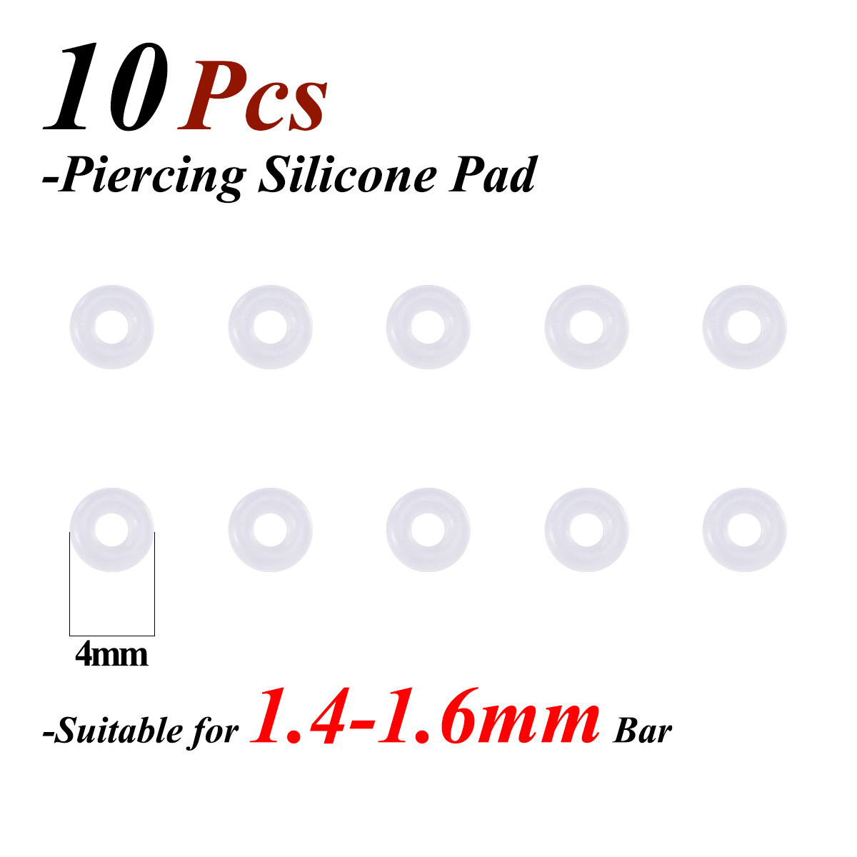Simple Style Solid Color Silica Gel Unisex Gasket 1 Set display picture 2