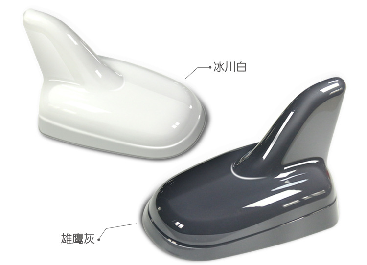 Cross-Border Amazon Tk Foreign Trade Car Antenna Universal Roof Shark Fin Antenna Shark Car Antenna Decorative Tail Wing