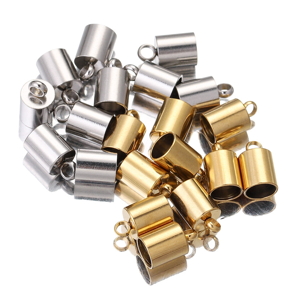 1g Weight Connection buckle Jewelry Making Type 1 Piece Stainless Steel Solid Color Connection Buckle Simple Style