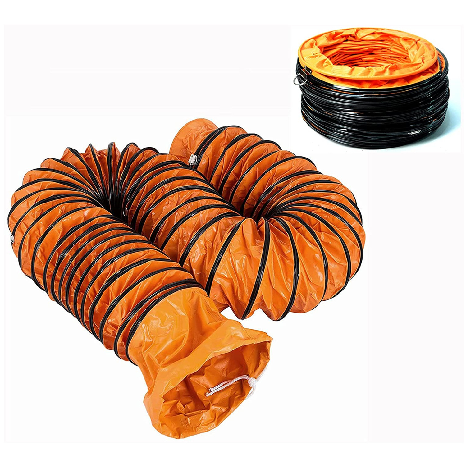 JN 风管PVC抽风鼓风机手提式风机隧道风管通风设备软装通风管