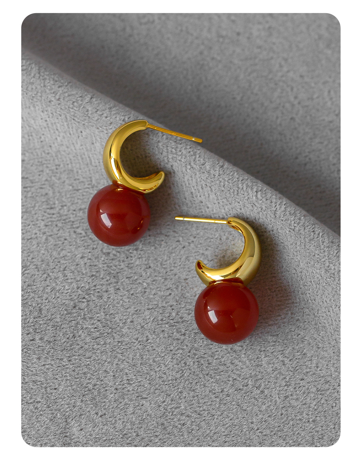 Holiday, Daily Occasion Tiger Eye, Brass Material 1 Pair Vintage Style Classic Style Geometric Plating Tiger Eye Brass Ear Studs