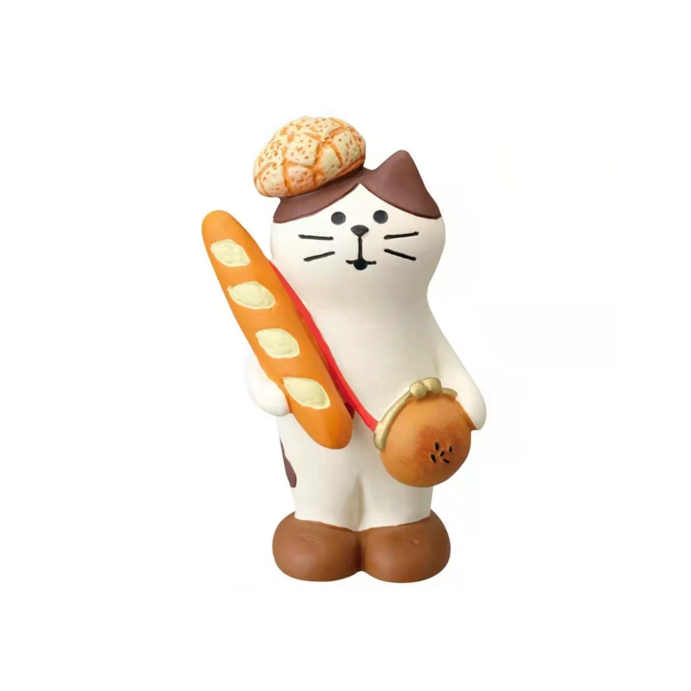 냉장고 자석 바게트 고양이