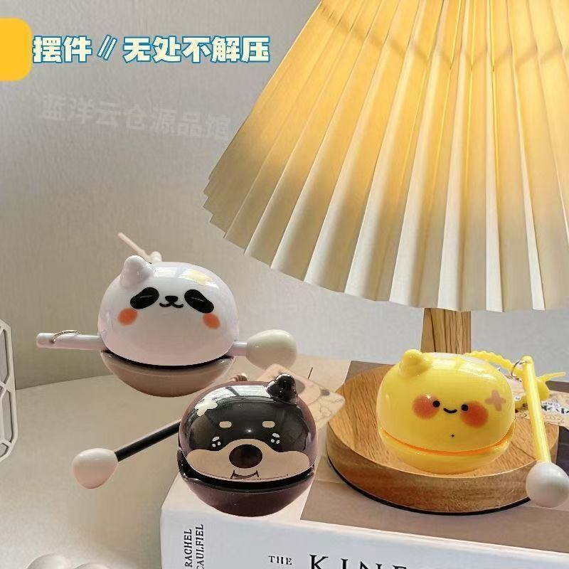 売れ筋の人気のランドセルペンダント人形クレーンギフト減圧木魚 + 1 キーホルダー義烏子供のおもちゃの装飾品|undefined