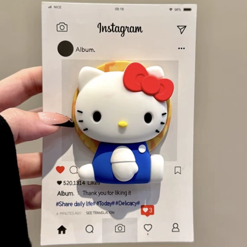 Магнитная подставка для телефона white wing fairy wand, совместима с MagSafe, выдвижная настольная подставка