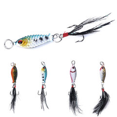 Mini Lead Fish Shaped Lure, 2.5cm/4g Micro-Size Bionic Bait for Long-Distance Casting—Perfect for Freshwater Reservoir Fishing and Lure Fishing Adventures