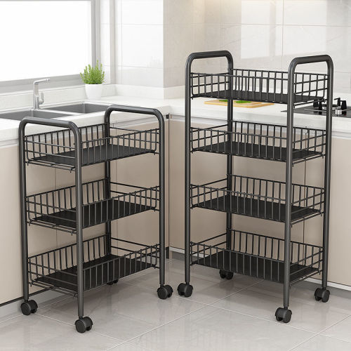 Kitchen shelf rack standing multi-layer vegetable rack snack storage rack holder bedroom storage rack wholesale