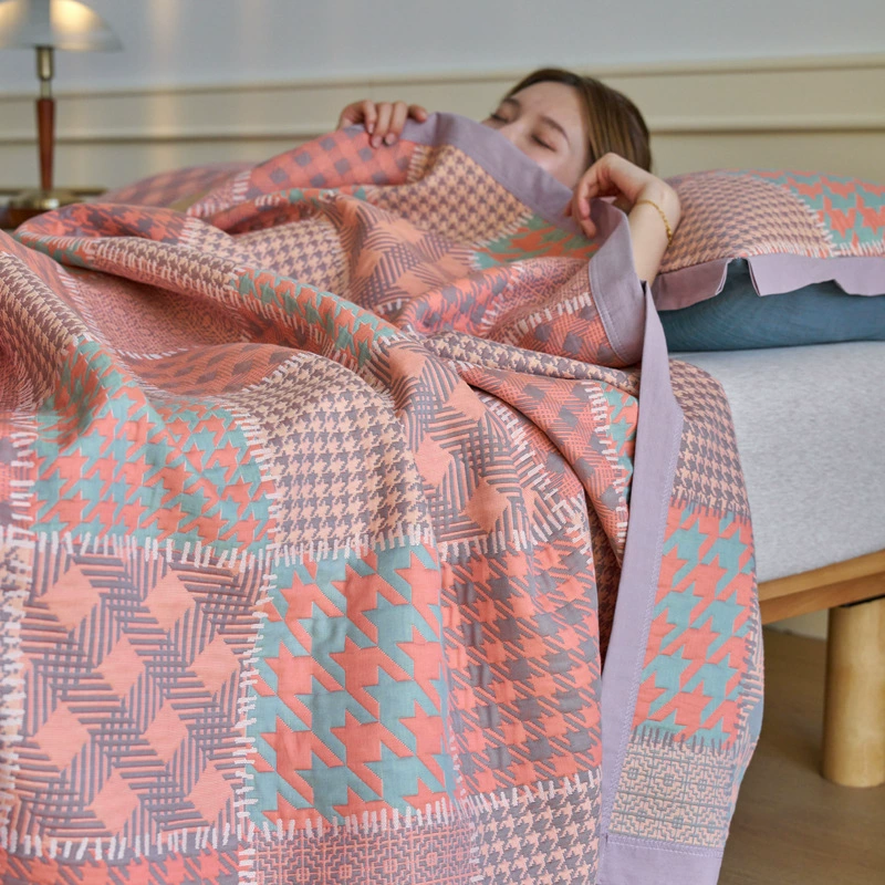 Хлопковое летнее тонкое полотенце, одеяло, простыня