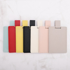 Stainless steel small mirror women's portable mirror makeup mirror portable cute anti-fall frameless makeup rectangular small mirror