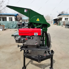 大型多功能脱粒机玉米扒皮脱粒一体机打谷子高粱打粒机柴油机