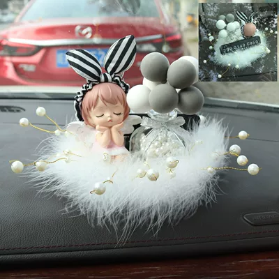 Hidden Number Plate, Car – Nömrəli dayanma kartı - black-striped-annie-pink-scent-bottle-grey-ball-black-license-plate-bead-pad