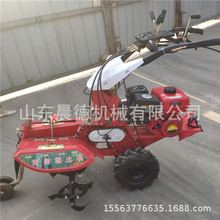 多功能田园管理机 小型手扶式汽油农用大葱开沟培土机