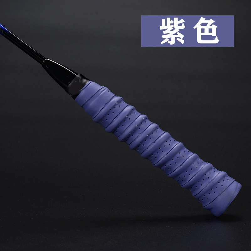 Pegamento de mano de quilla Pegamento de mano de bádminton Cinturón antideslizante Cinturón de mango Cinturón de absorción de sudor Baña de pescar de tenis Cinturón de mango de raqueta de bádminton image 13