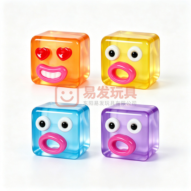 Funny and quirky expression cube maltose squeeze toy, a small gadget for stress relief and boredom bashing in the office, cheap toy Funny and quirky expression cube maltose squeeze toy, a small gadget for stress relief and boredom bashing in the office, cheap toy