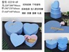 Box heart-shaped for St. Valentine's Day, pack, set, Birthday gift, 3 piece set