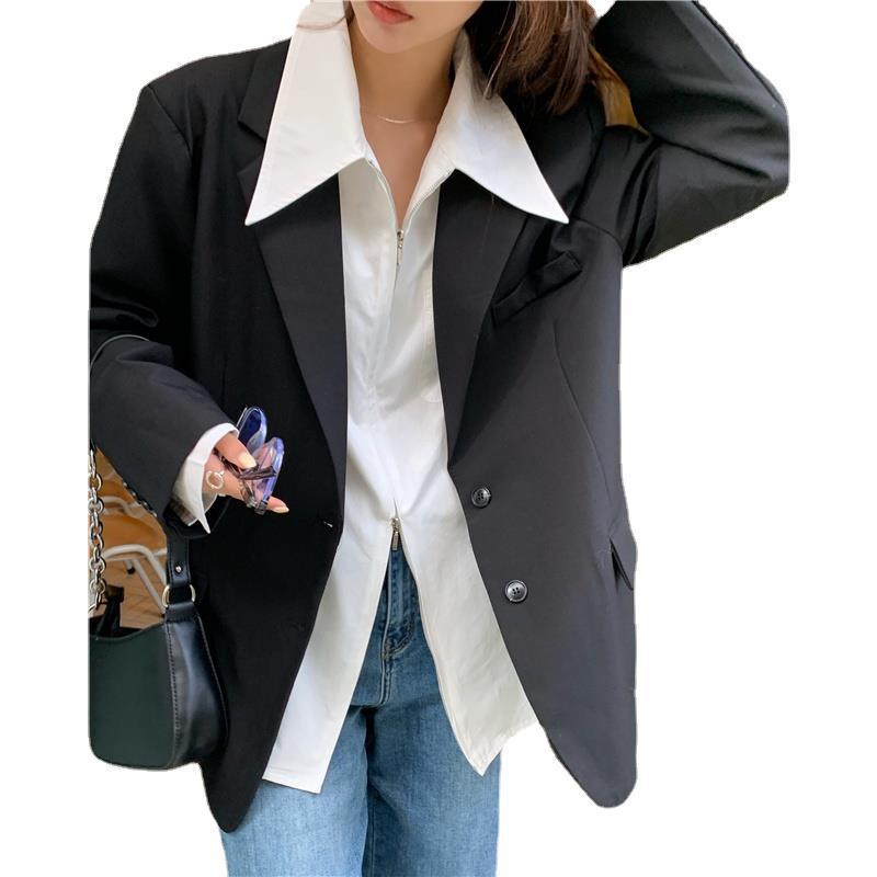 French style white shirt female spring and autumn winter design sense niche base shirt cardigan with chic long-sleeved blouse