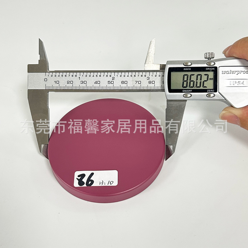 福馨-金属プレスメッキ香薫鉄蓋ガラスろうそくカップ金属蓋0.5mm冷間圧延鋼鉄蓋卸売り|undefined
