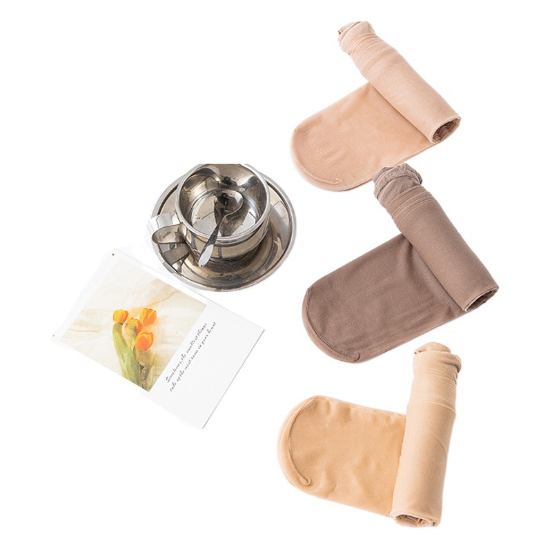 Pantimedias de Verano para Mujer, Finas, Anti-enganches, Duraderas, que No se Caen del Entrepierna, Ultrafinas, Sensación de Piel Desnuda, Medias Mágicas que Embellecen la Piel