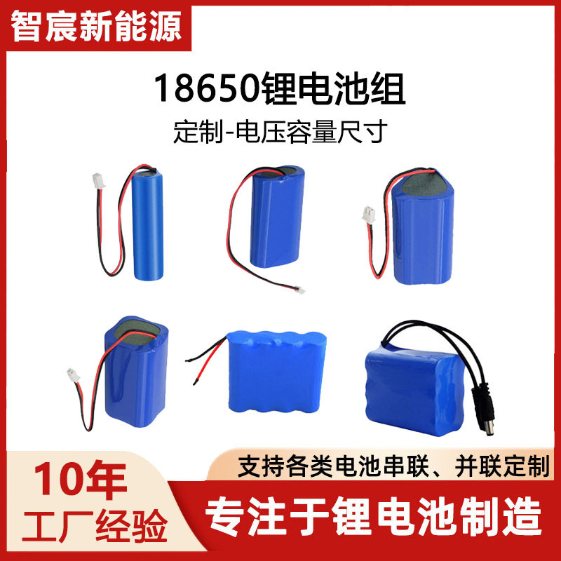 18650 Lithium Battery Pack 48V Large Capacity Electric Vehicle Rechargeable Battery 60V Drone Ternary Lithium Battery Cell