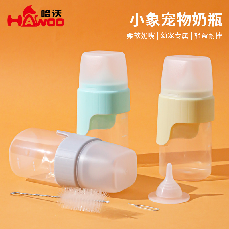 Z cachorro gatos cachorros de leche de silicona botella de leche de 150ml mascota cachorro chupeta alimentador al por mayor