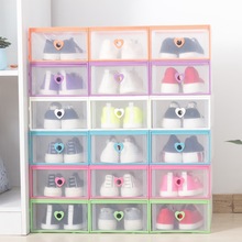 抽屉式鞋盒塑料透明鞋盒收纳盒鞋子整理箱物品储物箱鞋子收纳鞋盒