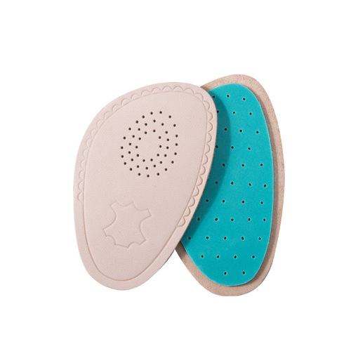 Forefoot pad women's high heels half size insole forefoot not tired after standing for a long time non-slip half-foot shoes big change lambskin half pad