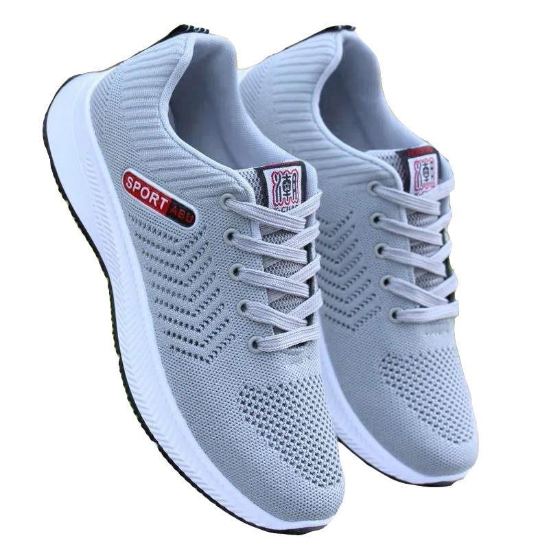 Shoes New Men's Shoes Fashion Casual Shoes Trendy Breathable All-match Men's Wear Shoes Lace-up Men's Running Sports Shoes
